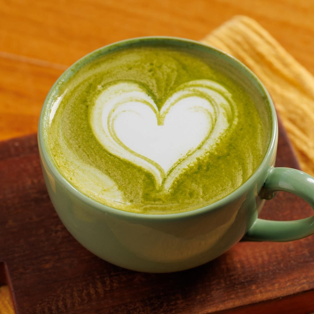 Matcha quente