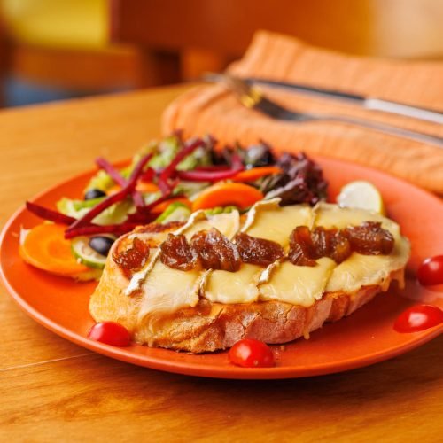Toast Brie Compota Figo