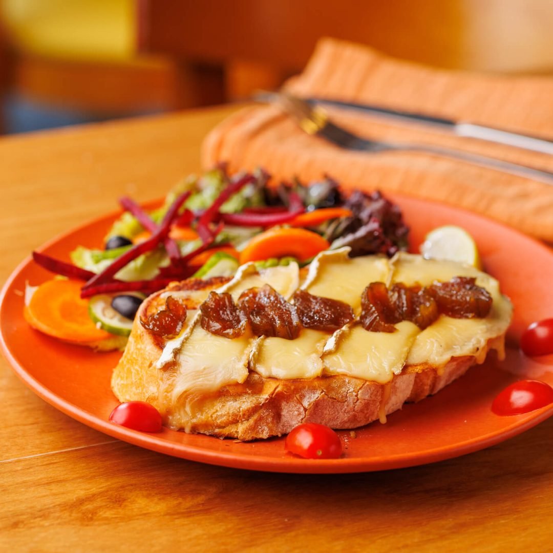 Toast Brie Compota Figo